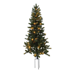 Kunstigt Udendørs Juletræ LED 150 x 90 cm Klasse B+