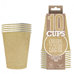 Original Cup Papkrus Glitter Guld