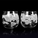 Globe Rocker Glas