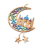 Eid Mubarak Moske Træ Ophæng