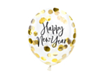 Happy New Year Konfetti Balloner Guld