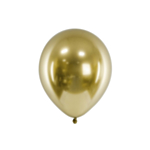 Metalliske Latexballoner Guld