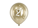 21 Års Balloner Guld