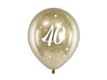 40 Års Balloner Guld