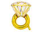 Diamantring Folieballon