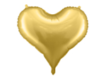 Hjerte Folieballon Guld