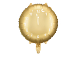 Nytårsklokke Folieballon Guld