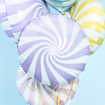 Slik Folieballon Pastel Lilla