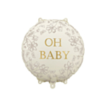 Oh Baby Blomster Folieballon