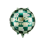 Happy Birthday Fodbold Folieballon