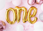 One Folieballon Guld