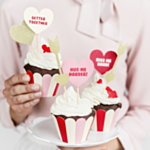 Sweet Love Cupcake Wrappers