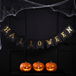 Halloween Flagguirlande