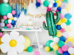 Happy Birthday Guirlande Guld