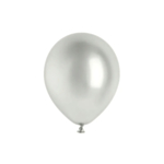 Krom Latexballoner Sølv