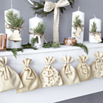 Bomuldspose Julekalender