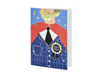 Super Dad Kort Med Badge