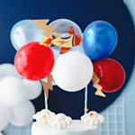 Flyvemaskine Ballon Kagetopper