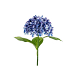 Kunstig Premium Hortensia Blomst Marineblå