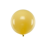 Stor Rund Ballon Metallisk Guld