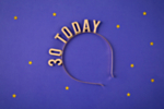 30 Today Hårbøjle Guld