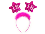 18 Års Hårbøjle Pink