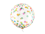 Orbz Konfetti Ballon Multifarvet