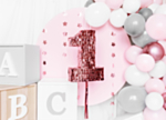 1-tal Piñata Rosaguld