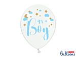 It's A Boy Balloner Lyseblå