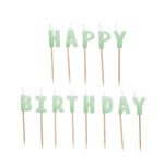 Happy Birthday Kagelys Grøn