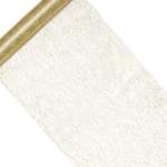 Organza Stofrulle Guld