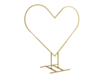 Hjerte Backdrop Stativ Guld