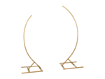 Bue Backdrop Stativ Guld