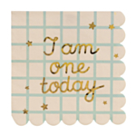 I Am One Today Servietter
