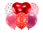 Hjerte Ballonmix