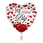 Jeg Elsker Dig Folieballon