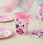 Minnie Mouse® Genanvendelige Plastkrus Lyserød