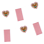 Oktoberfest Guirlande Rød