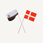 Studenterhue & Dannebrog Flag