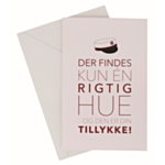 Student Kort Med Kuvert Rød