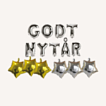 Godt Nytår Folieballoner