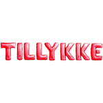 Tillykke Folieballoner Rød