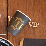 VIP Papkrus Guld/Sort