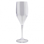 Premium Plastik Champagneglas