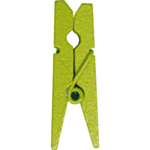 Træklemmer 3,5 cm Grøn