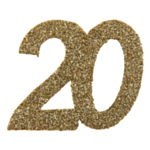 20 Års Bordtal Guld