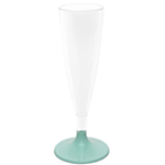 Plast Champagneglas Mintgrøn