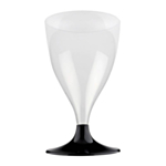 Genanvendelige Champagneglas Sort