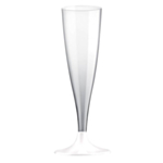 Tynde Champagneglas Hvid