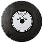 50's Rock Blues Vinyl Dækkeservietter